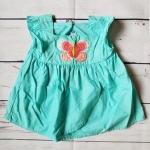 4/$20 Gymboree Embroidered Butterfly Top